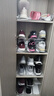 四萬(wàn)公里雙層鞋托省空間鞋托鞋架收納神器鞋柜移動(dòng)收納分層隔板鞋柜 曬單實(shí)拍圖