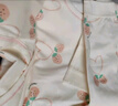 婧麒（JOYNCLEON）嬰兒衣服夏裝連體衣純棉春夏寶寶爬服內(nèi)衣新生兒哈衣長袖超萌 愛心草莓 59cm 曬單實拍圖