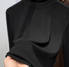 俞兆林小立領(lǐng)打底衫女內(nèi)搭上衣秋冬基礎(chǔ)款黑色百搭修身長袖t恤女 曬單實拍圖