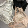內小伴3條白月光內褲女性感純欲蕾絲情趣夏季均碼冰絲三角褲送女友 曬單實(shí)拍圖