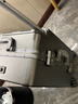 竹貂鋁框行李箱拉桿箱前開(kāi)蓋大容量旅行箱24寸寬拉桿密碼箱20寸登機箱 礦巖灰-堅固鋁框款 20英寸 【限時(shí)贈送同色化妝包】 曬單實(shí)拍圖