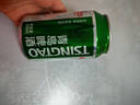 青島啤酒（TsingTao）清爽原麥汁濃度8°P330ml*24聽  啤酒整箱批發(fā)24瓶 中秋禮品 曬單實(shí)拍圖