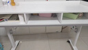 廣益潤電腦桌升降桌可移動(dòng)跨床桌子實(shí)木書(shū)桌床上長(cháng)條桌吧臺桌懶人床邊桌 抽屜款#淺胡桃色+白架(實(shí)木板) 240*40*68cm(適用2.2米床) 曬單實(shí)拍圖
