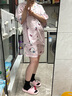 果殼（Gukoo）睡衣女春秋款HelloKitty聯(lián)名新款純棉可愛(ài)滿(mǎn)印家居服套裝可外穿C 淺桔粉 L 曬單實(shí)拍圖