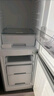 華凌美的冰箱出品185雙門(mén)兩門(mén)家電冰箱小型家用租房節能低音二門(mén)雙溫冷凍冷藏小型冰箱宿舍小型HR-185 灰色 曬單實(shí)拍圖