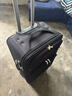 大嘴猴（paul frank）牛津布大容量行李箱男女結實(shí)耐用防刮密碼布箱超大拉桿箱旅行箱女 黑色拉鏈耐磨牛津布可拆卸輪 26英寸 【較大，適合單人長(cháng)途】 曬單實(shí)拍圖