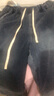 飛鳥(niǎo)和新酒系帶薄款牛仔褲女2024夏季新款寬松顯瘦休閑褲女褲 其它靛藍HRH07  M 曬單實(shí)拍圖