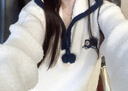 TEENIE WEENIE小熊2024新款睡衣女款秋冬季加厚翻領(lǐng)保暖假日宅家小熊家居服套裝 月光白(均碼) 曬單實(shí)拍圖