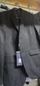 羅蒙西服套裝男士修身職業(yè)正裝西裝套裝商務(wù)伴郎服新郎服結婚禮服男裝 曬單實(shí)拍圖