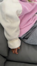 巴拉巴拉寶寶外套兒童上衣2025秋裝男童女童戶(hù)外柔軟毛絨衣服209325105204 曬單實(shí)拍圖