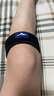 美津濃（MIZUNO） 髕骨帶護膝髕腱穩固加壓束縛帶跑步運動(dòng)防護0027-00F黑色單只 曬單實(shí)拍圖