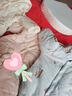 童泰（TONGTAI）嬰兒連體衣秋冬季純棉寶寶夾棉衣服兒童家居服哈衣爬服棕色73cm 曬單實(shí)拍圖