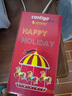 contigo康迪克兒童吸管塑料水杯夏季運動(dòng)便攜水杯400ml四色花HBC-GIZ169 曬單實(shí)拍圖