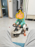活石兒童扭扭車(chē)1-3歲防側翻可坐大人承重300斤溜溜車(chē)3-6歲寶寶搖搖車(chē) 丁香紫【推桿+音樂(lè )燈光】 配牽引繩+電池+工具 曬單實(shí)拍圖