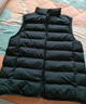 優(yōu)衣庫童裝男女童PUFFTECH空氣棉服可機洗背心馬甲排骨棉服478124 09 黑色 160 曬單實(shí)拍圖