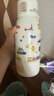 孕貝便攜式恒溫杯 恒溫水壺燒水杯嬰兒外出沖奶保溫杯恒溫水杯500ml 曬單實(shí)拍圖