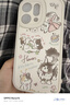 雅千圖 適用OPPOReno14手機殼可愛(ài)小貓咪新款小羊皮reno14Pro硅膠全包防摔保護軟殼高級感帕恰狗卡通情侶 古董白P-線(xiàn)條小貓Q【配吊墜掛繩】 RENO14 曬單實(shí)拍圖