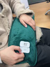 skingcond長(cháng)條熱水袋被窩專(zhuān)用熱敷頸椎腰暖手寶充電款防爆睡覺(jué)暖腳神器 大號超長(cháng)款孔雀綠【暖被窩專(zhuān)用】 曬單實(shí)拍圖