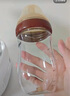 世喜奶瓶配件 新生兒奶瓶玻璃瓶身240ml（僅適配新生兒防脹氣奶瓶） 曬單實(shí)拍圖