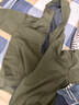優(yōu)衣庫男裝防風(fēng)搖粒絨拉鏈連帽開(kāi)衫/長(cháng)袖外套25秋冬新款481182 57 深橄欖色 L /175/100A 曬單實(shí)拍圖