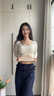 婷美保暖內衣女羊毛蠶絲蓄熱無(wú)痕修身顯瘦內搭帶胸墊免穿文胸秋衣 L 曬單實(shí)拍圖