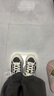FILA FUSION斐樂(lè )帆布鞋情侶款一腳蹬半拖帆布鞋休閑鞋板鞋輕便帆布鞋男女 黑/奶白-BG 經(jīng)典情侶同款 37.5 曬單實(shí)拍圖