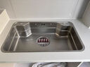九牧（JOMOO）青菜衛浴出口工廠(chǎng) 大單槽1.35原厚304不銹鋼水槽壓紋陶瓷涂層 拉絲基礎款8048R 純拉絲無(wú)涂層 曬單實(shí)拍圖