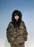 佐敘 衛衣女 加絨純棉美式復古連帽秋冬2025新款小個(gè)子寬松百搭外套 迷彩【加絨】 M 【建議90-105斤】 曬單實(shí)拍圖