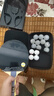 乒乓球拍護邊條防撞條加厚加寬海綿貼飾球拍創(chuàng  )意膠皮底板防撞護邊 乒乓球拍防撞條-紅色款-1個(gè) 曬單實(shí)拍圖