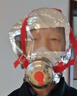 趣行防毒面具防煙防火面罩國標3C火災逃生自救呼吸器硅膠款2成人1兒童 曬單實(shí)拍圖