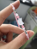 可愛(ài)小貓手鏈甜美百搭小眾高顏值手工編織串珠手繩情侶閨蜜手飾 貓咪粉色1個(gè)貓咪藍色1個(gè) 曬單實(shí)拍圖