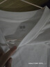 優(yōu)衣庫男裝女裝柔軟圓領(lǐng)T恤/休閑長(cháng)袖上衣25秋冬新款479783 00 白色 M /170/92A 曬單實(shí)拍圖