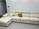 全友家居 布藝沙發(fā)客廳現代簡(jiǎn)約貴妃位轉角大戶(hù)型可拆洗白鷗沙發(fā)家用 曬單實(shí)拍圖