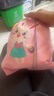 lemonkid兒童雨衣男童女寶寶雨披斗篷式小學(xué)生雨具 蒂娜彩虹星星兔 L 曬單實(shí)拍圖