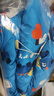 嘟嘟家寶寶棉服冬季兒童加厚保暖棉襖男童立體卡通連帽外套女童棉衣冬裝 藍色 90 曬單實(shí)拍圖