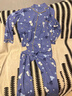 芬騰兒童睡衣全棉大童潮酷春夏翻領(lǐng)長(cháng)袖男童家居服 曬單實(shí)拍圖