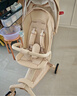 丸丫T6-2遛娃神器高景觀(guān)嬰兒推車(chē)可坐可躺輕便折疊可換向香檳金PLUS 曬單實(shí)拍圖