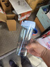 特百惠（Tupperware）茶韻500ML塑料杯男女士學(xué)生夏季運動(dòng)水杯子戶(hù)外便攜大容量 冰水藍 曬單實(shí)拍圖
