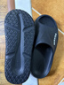 回力拖鞋男士防滑耐磨浴室一字拖外穿厚底沙灘涼鞋SDJ-0522黑色 40-41 曬單實(shí)拍圖