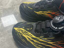 怡安踏雪c202心跳7代夜光兒童運動(dòng)鞋男童爆米花減震防滑中大童學(xué)生跑步鞋 黑桔 心跳+夜光 39 曬單實(shí)拍圖