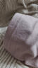 無(wú)印良品（MUJI）女式 柔軟針織家居連衣裙 長(cháng)袖睡裙女寬松家居服秋季 FD33CC5A 煙熏粉色 L -XL (170/92A) 曬單實(shí)拍圖