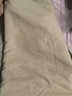 班尼路褲子女裝夏季新款寬松闊腿褲裙女潮流氣質(zhì)淑女七分褲小個(gè)子女褲裝 淺卡其-純色 【抗皺設計】 L 曬單實(shí)拍圖