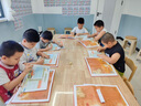 361°兒童運動(dòng)鞋男童跑鞋夏季大網(wǎng)孔輕便魔術(shù)貼女童休閑透氣運動(dòng)鞋 【四季密網(wǎng)】361度白/銀色 33 曬單實(shí)拍圖