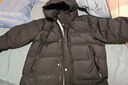 雪中飛高充絨連帽羽絨服男士冬季戶外出勤休閑三層保暖防寒科技羽絨外套 黑色 L (175) 曬單實(shí)拍圖