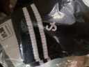 杰克·瓊斯（JACK&JONES）男裝夏季新款logo刺繡日常休閑百搭舒適短筒襪子22521Q028 黑色E41 2雙 L 曬單實(shí)拍圖