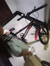 鳳凰（Phoenix）兒童自行車(chē)山地車(chē)男女學(xué)生腳踏車(chē)6-15歲童車(chē) 霸道 黑紅色 20寸 曬單實(shí)拍圖