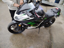 友虹摩托車(chē)跑車(chē)新款公路賽雙缸水冷400c發(fā)動(dòng)機可上牌川崎越野機車(chē)忍者 白武士忍者 250cc可過(guò)戶(hù)（帶行駛證綠本） 曬單實(shí)拍圖