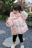 奧特曼童裝兒童羽絨服女童外套冬季2025新款洋氣寶寶卡通保暖白鴨絨衣服 粉色gkgokca （羽絨服） 90 建議80-90cm1歲半-2歲 曬單實(shí)拍圖