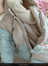 巴拉巴拉嬰兒羽絨服男女童冬季外套撞色造型200424107204 曬單實(shí)拍圖