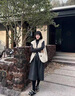她芙（tafu）品牌女裝羊羔毛皮草馬甲女2025秋冬新款韓版簡(jiǎn)約百搭皮毛一體外套 米黃色 M 曬單實(shí)拍圖